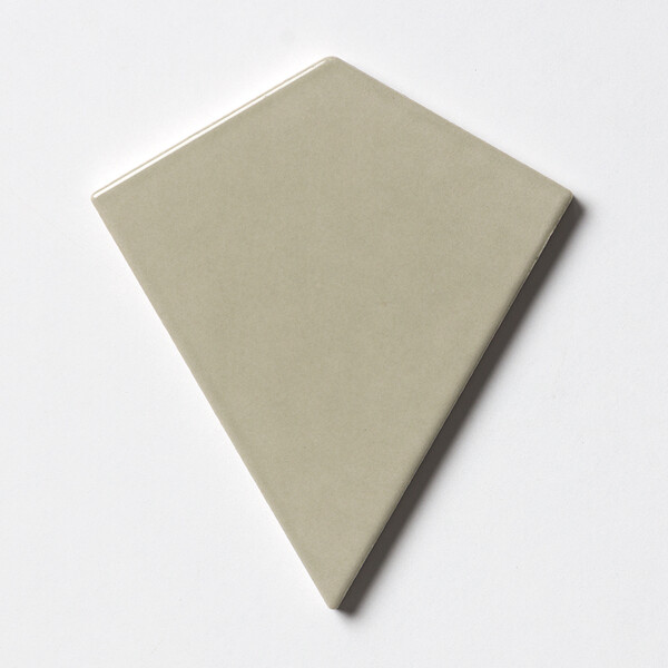 Latte Glossy Diamante Ceramic Tile 6×6 Image