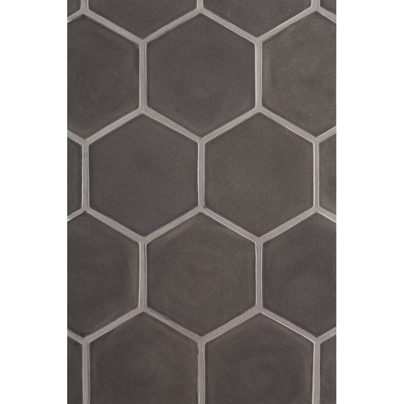 Barn Glossy Hexagon 5 Ceramic Tile 5