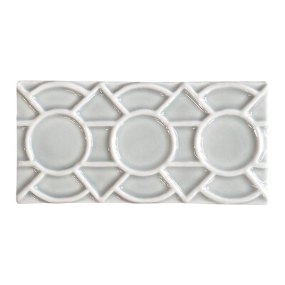 Cold Glossy Zaragosa Ceramic Wall Decos 3x6