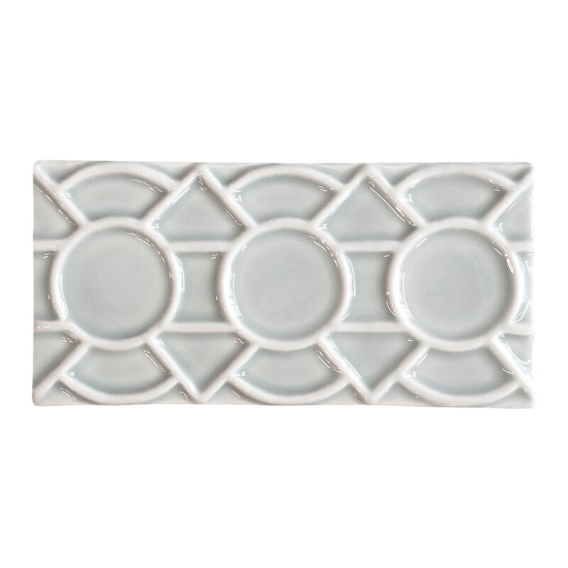 Cold Glossy Zaragosa Ceramic Wall Decos 3x6