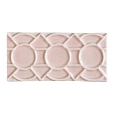 Rosie Glossy Zaragosa Ceramic Wall Decos 3×6 Image