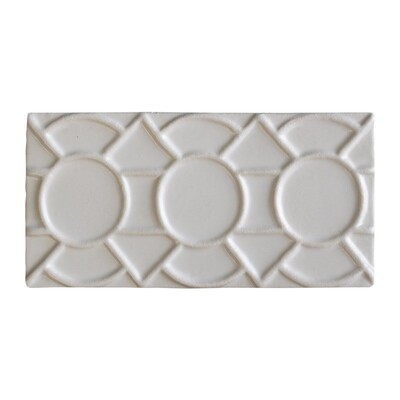 Satin Cotton Matte Zaragosa Ceramic Wall Decos 3×6 Image