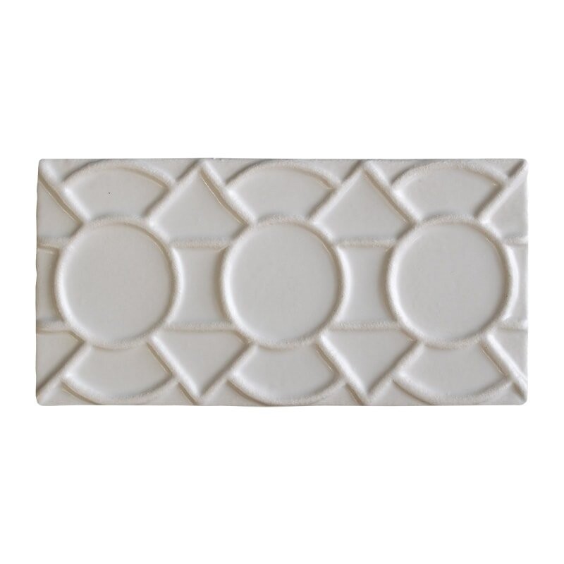 Satin Cotton Matte Zaragosa Ceramic Wall Decos 3×6 Image