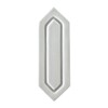 Cold Glossy Relief Picket Ceramic Wall Decos 2×6 Image