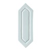 Jules Glossy Relief Picket Ceramic Wall Decos 2×6 Image