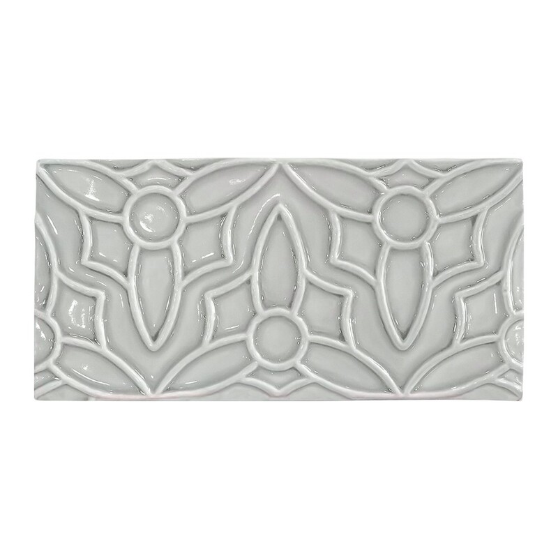 Cold Glossy Barcelona Ceramic Wall Decos 4×8 Image