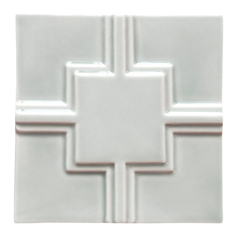 Cold Glossy Link Ceramic Wall Decos 6×6 Image