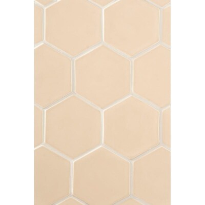 Honey Glossy Hexagon 5 Ceramic Tile 5