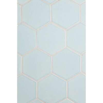 Jules Glossy Hexagon 5 Ceramic Tile 5