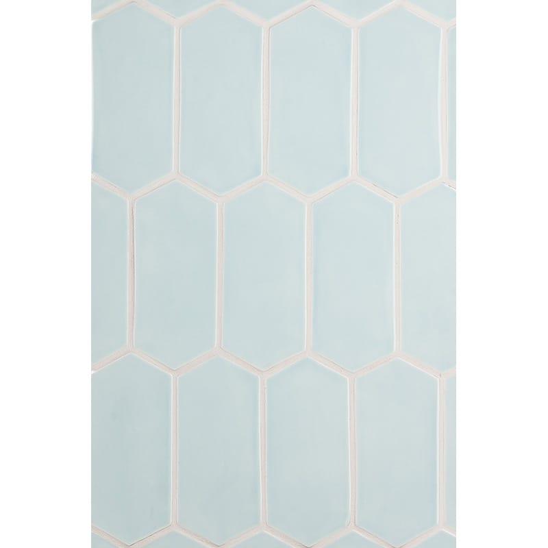 Jules Glossy Picket Ceramic Tile 3x6