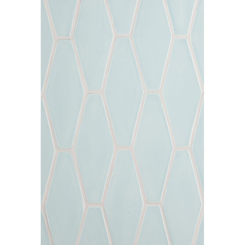 Jules Glossy Longest Hexagon Ceramic Tile 3x7 7/8