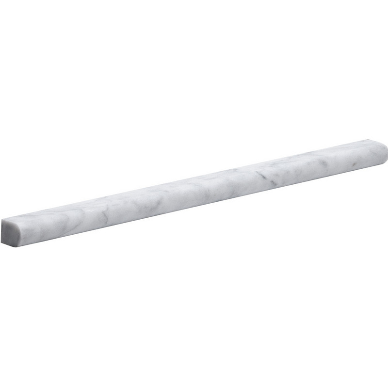 Avenza Honed Pencil Marble Moldings 3/4x12