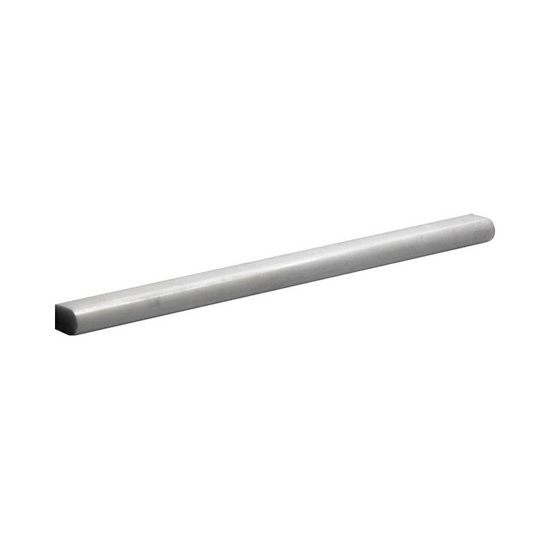 Iceberg Polished Pencil Liner Marble Moldings 1/2x12