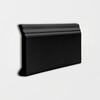 Black Glossy Base Trim Ceramic Moldings 4 3/16×6 Image