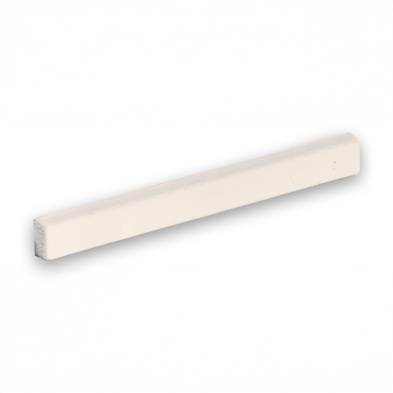 Ivory Glossy Pencil Trim Ceramic Moldings 5/8x6