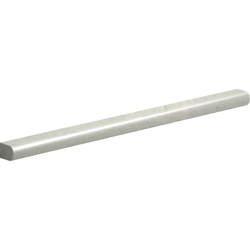 Ming Green Polished Pencil Liner Marble Moldings 1/2×12 Image