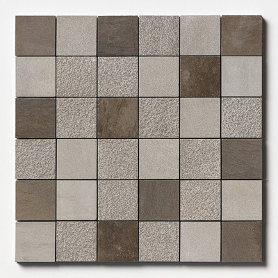Bosphorus Textured 2x2 Limestone Mosaic 12x12