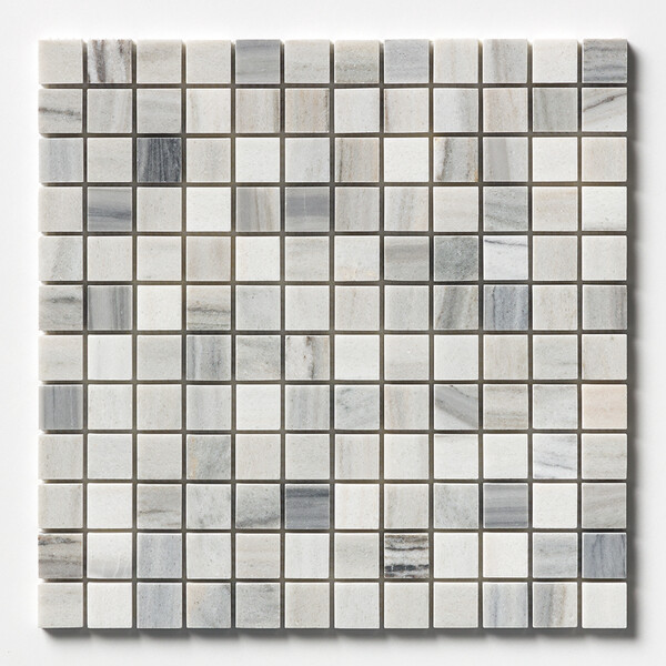 Verona Blend Honed 1×1 Marble Mosaic 12×12 Image