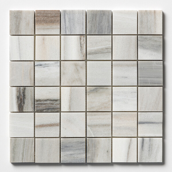 Verona Blend Honed 2×2 Marble Mosaic 12×12 Image