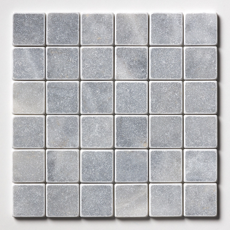 Allure Tumbled 2x2 Marble Mosaics 12x12
