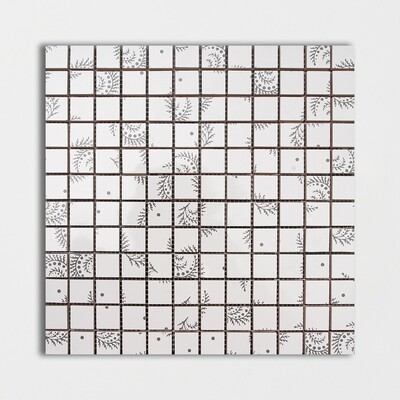Desmond Blend Glossy 1×1 Ceramic Mosaic 12×12 Image