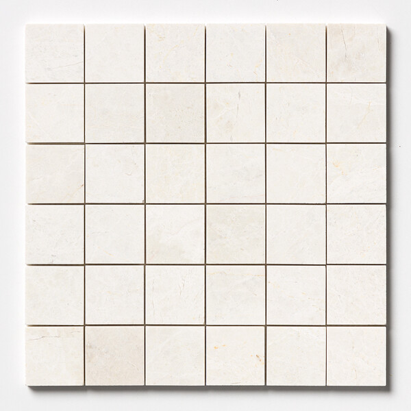 Mosaïque en marbre Vanilla Honed 2×2 12×12