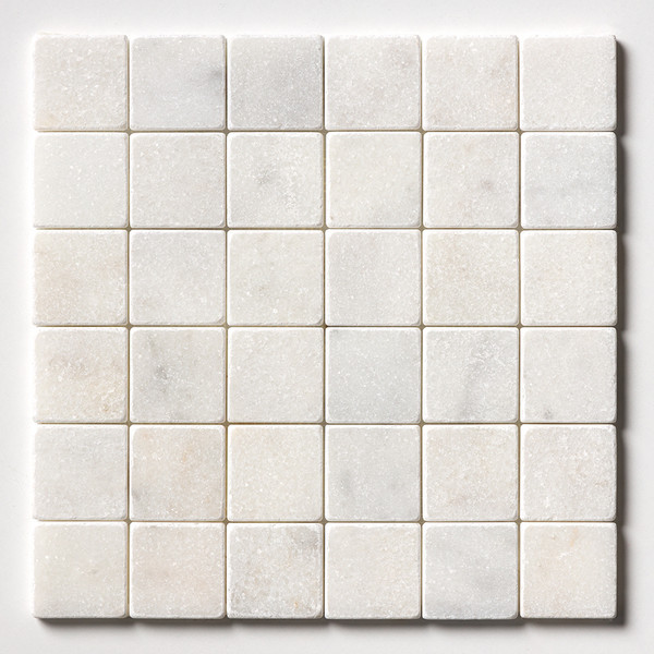Glacier Tumbled 2×2 Marble Mosaic 12×12 Image