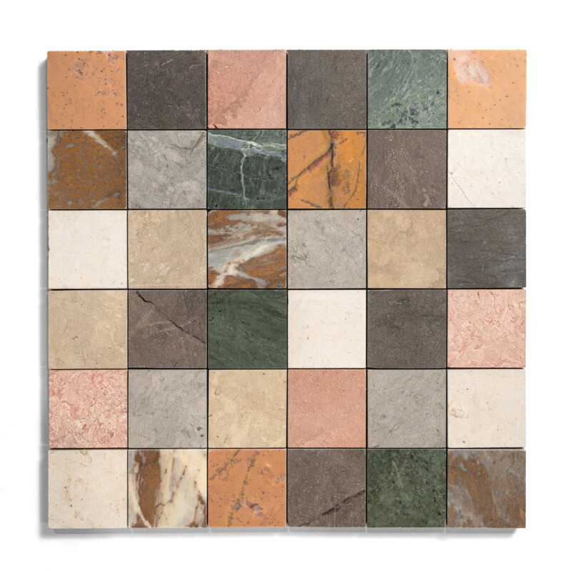 Ariana Honed 2x2 Limestone Mosaics 12x12