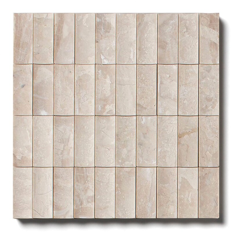 Diana Royal Honed Mini Ion 1 1/4x3 Marble Mosaics 12x12