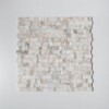 Calacatta Green Honed Hand Clipped Staggered Joint 2xfl Marble Mosaics Random