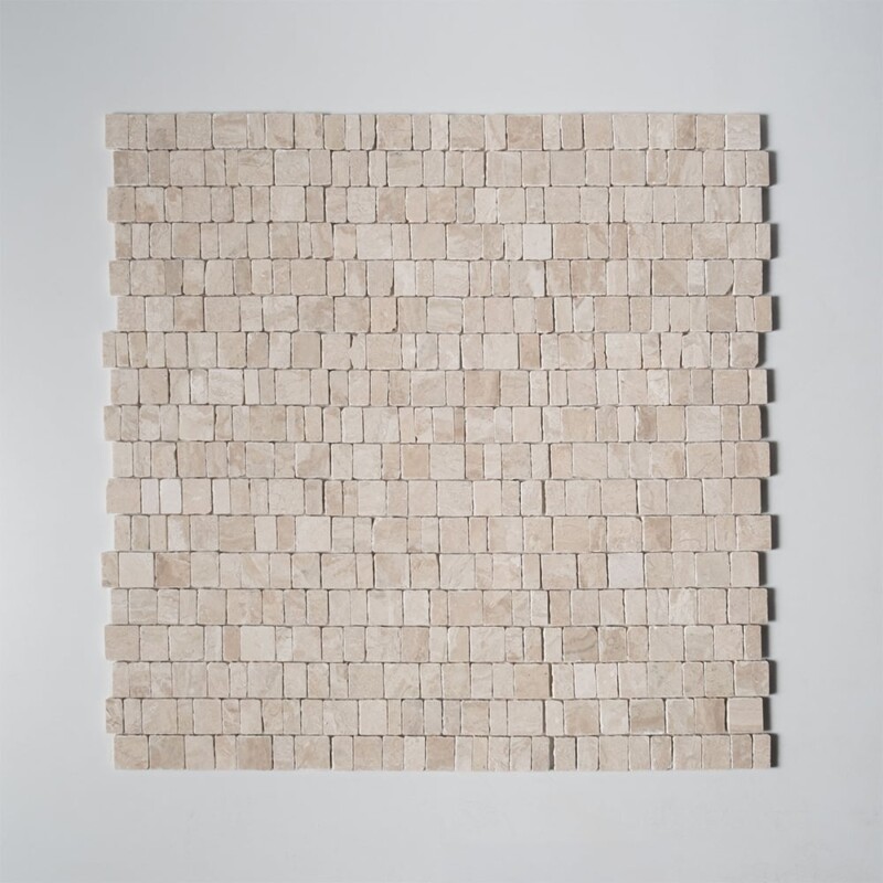 Diana Royal Honed Hand Clipped Staggered Joint 2xfl Marble Mosaics Random