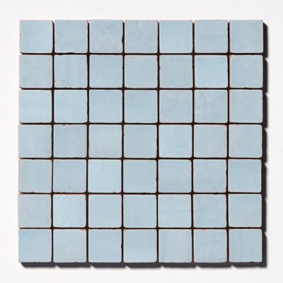 Brooklyn Tumbled 2x2 Terracotta Mosaics 12x12