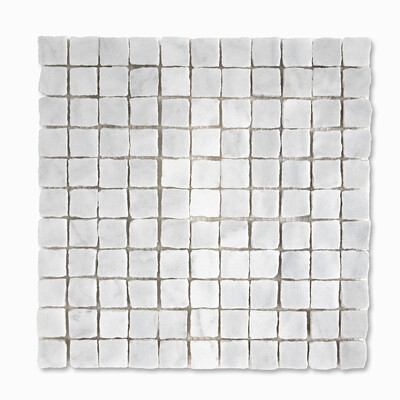 Avenza Honed 1x1 Marble Mosaic 11 3/4 X 11 3/4
