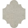 San Felipe Olive Green Honed Limestone Waterjet Decos 8×9 3/4 Image
