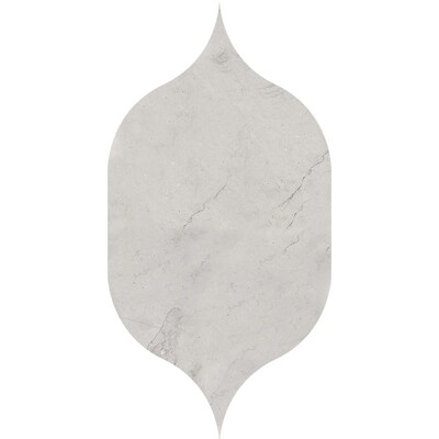 Gothic Arabesque Britannia Honed Limestone Waterjet Decos 4 7/8×8 13/16 Image