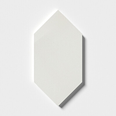 Champagne Honed Large Picket Waterjet Limestone Tiles 6x12