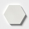 Hexagon Champagne Honed Limestone Waterjet Decos 5 25/32×5 Image