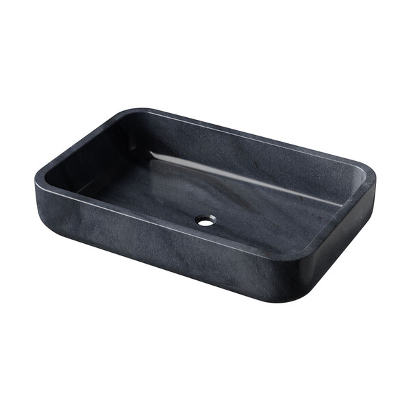 Bardiglio Royal Honed Oasis Marble Sink 18×22 Image