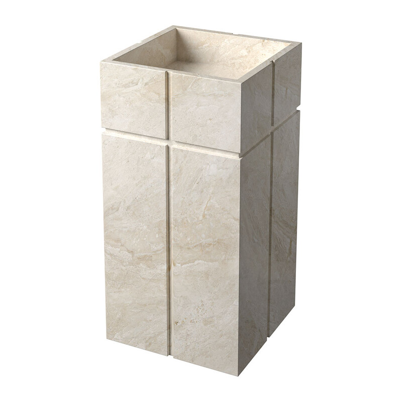 Diana Royal Honed Soho Marble Sink 20x20