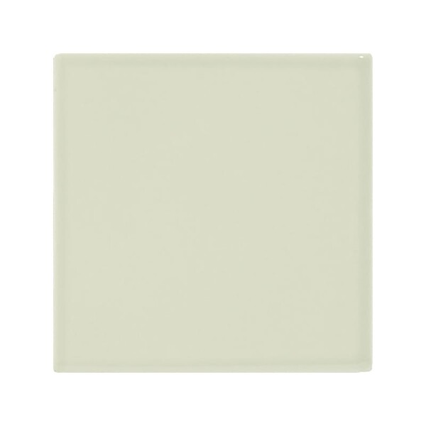 Trellis Green Gloss Ceramic Tile 4×4 Image