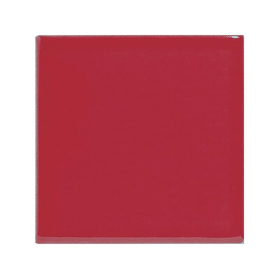 Hot Red Crackled Ceramic Tile 4x4