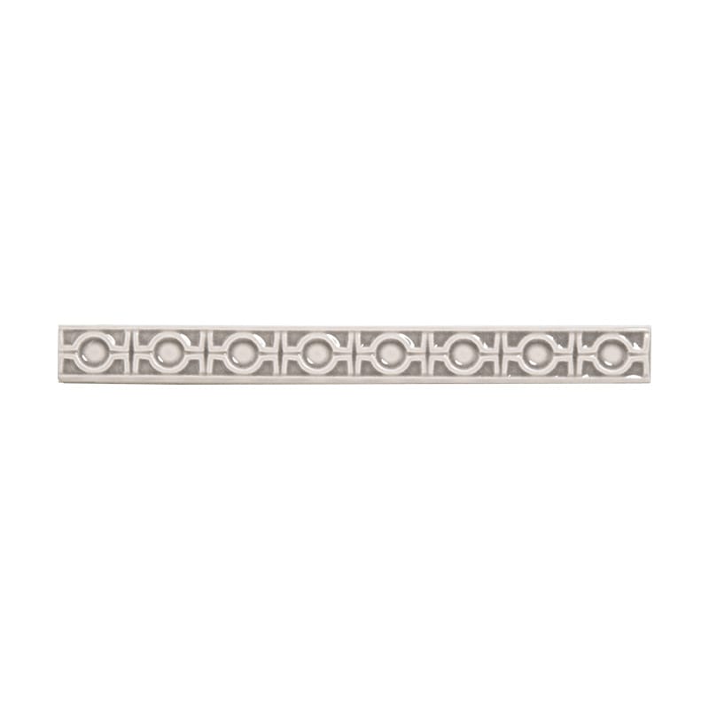 thumbnail image 2 of Squarefeet Depot 1.5x12 Bullnose Gray Crackled Ceramic Trim Molding – For Wall/Floor Accent, Bathroom, Kitchen 2 of 5