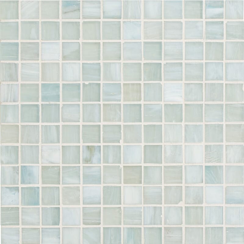 Mosaïque de verre Ichica Silk 1×1 12 3/8×12 3/8
