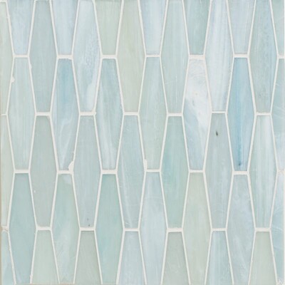 Ichica Silk Ehex Glass Mosaic 12 7/8x9 7/8