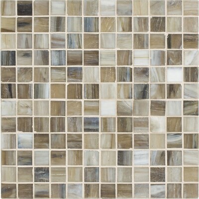 Kiri Silk 1x1 Glass Mosaic 12 3/8x12 3/8