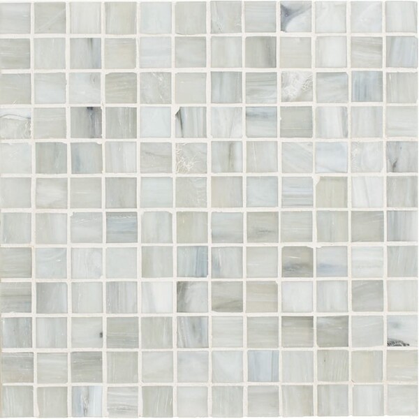Mosaïque de verre Lotus Silk 1×1 12 3/8×12 3/8 Image