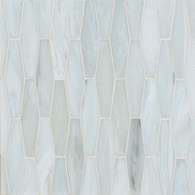 Lotus Silk Ehex Glass Mosaic 12 7/8x9 7/8