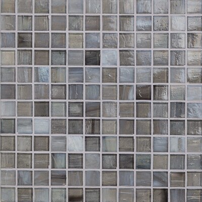 Minka Iridescent 1x1 Glass Mosaic 12 3/8x12 3/8