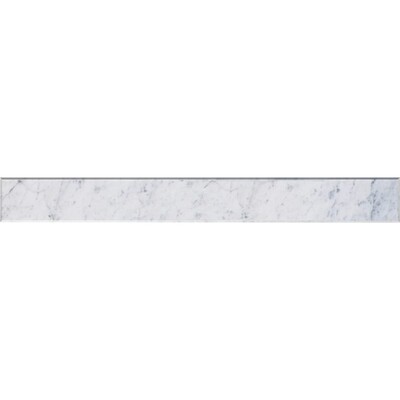 White Carrara Extra Polished Marble Thresholds 4x36