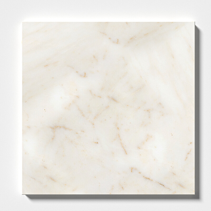 Afyon Sugar Polished Marble Tile 12×12 Image